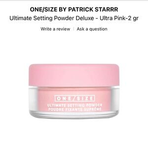 One/Size by Patrick Starrr Ultimate Blurring Setting Powder Set Deluxe Mini